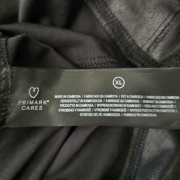 Primark Faux Leather Black Leggings - Picture 7 of 7